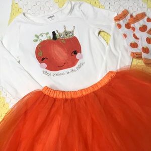 Pumpkin Patch Tutu Ensemble